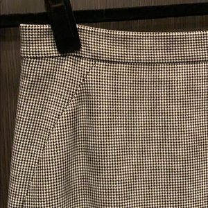 LK Bennett Houndstooth Pencil Skirt, Size 4